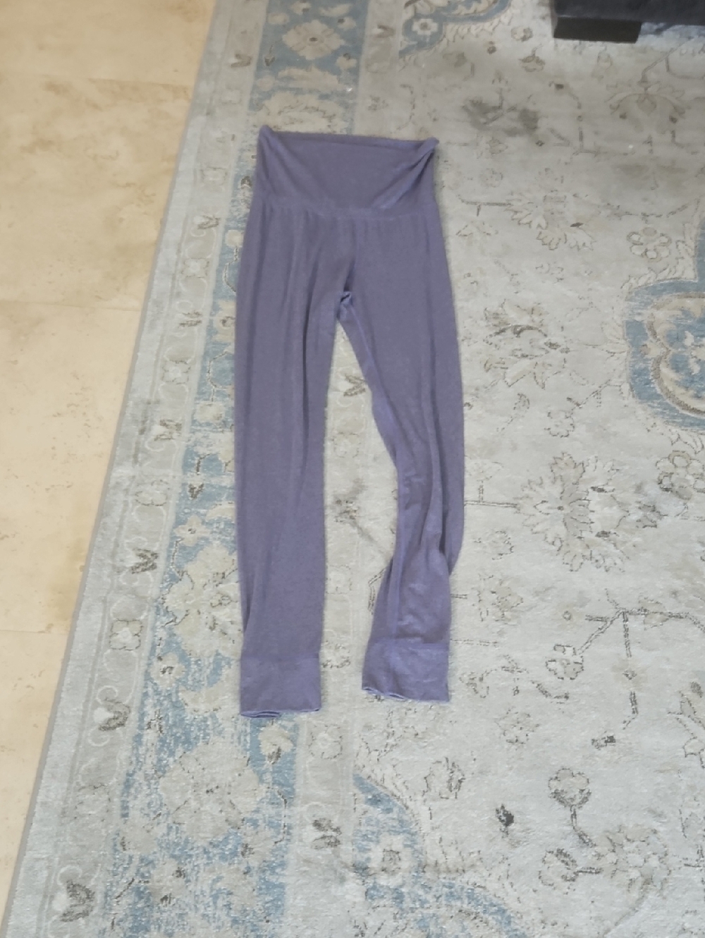Splendid Heathered Lavender Lounge Leggings